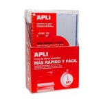 Couvre - livres transparents avec rabat 290 mm - apli - mixte