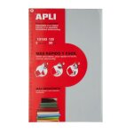 Couvre - livres transparents avec rabat ajustable 300 mm - apli