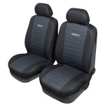 Couvres pedales start paire de housses de si�ge auto universelles en m�tal protection noire pour si�ge ...