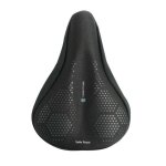Couvre - selle - selle royal - memoire de forme - noir - 251 mm - 220 mm