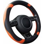 Couvre volant voiture caches de volant en cuir microfibre universel 37 - 38cm / 15 antidérapant respirant ... Couvre volant voiture caches de volant en cuir microfibre universel 37 - 38cm / 15 antidérapant respirant ...