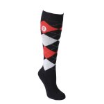 Covalliero chaussettes déquitation brescia - bleu nuit / hibiscus rouge Covalliero chaussettes déquitation brescia - bleu nuit / hibiscus rouge