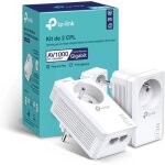 Cpl 1000 mbps - tp - link tl - pa7027p kit(fr) - prise cpl avec 2 ports ethernet gigabit et prise intgre ...