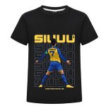 Cr7 enfant t - shirt siuuu cristiano ronaldo - design sportif avec le c�l�bre cri de c�l�bration - id�al ...