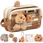 Craie grasse trousse  crayons capybaraensemble papeterie capybaratrousse crayons grande capacitpour ...