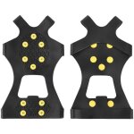 Crampons antid�rapants pour chaussures avec 10 crampons pour la marche la p�che sur glace et lescalade ...