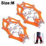 Crampons antid�rapants pour chaussures en hiver traction sur glace et neige pour hommes femmes et enfants ...