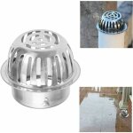 Crapaudines pour gouttire protection anti - feuilles inox 100 mm couleurs multiples largeight