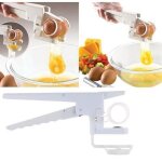 Craquer et sparateur doeuf blanc doeuf - jaune doeuf sparateur craquage en plastique couleur blanc
