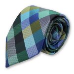 Cravate �cossaise verte