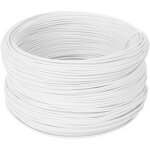 Cravate de fil de fer galvanis�e de 100 mfourche de plante de branche de raisin fait main blanc galvanis� ...
