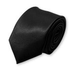 Cravate slim noire