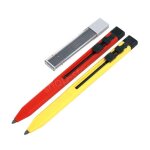 Porte - mine de chantier - noname - crayon de chantier - taille - crayon intégré - 12 recharges - jaune ... Porte - mine de chantier - noname - crayon de chantier - taille - crayon intégré - 12 recharges - jaune ...