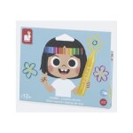 Crayons de cire - janod - j07401 - jumbo - 12 couleurs - d�s 1 an