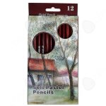 Crayons de couleur pratique 12 couleurs crayons aquarellables crayons de dessin crayons enfants bo�te ...