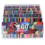 Crayons de couleur 160 couleurs 32x20x48cm pin frais et respectueux de lenvironnement rsistant aux chocs ...