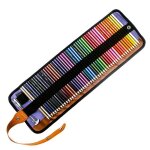 Crayons de couleur professionnel 50 pi�ces crayons de dessin crayons croquis art set materiel de dessin ...
