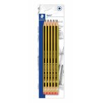 Crayon graphite - staedtler - 122 - 2bk10d - pack de 10 - hb - embout gomme Crayon graphite - staedtler - 122 - 2bk10d - pack de 10 - hb - embout gomme