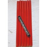 Crayons de menuisier 6 crayons � papier crayon charpentier 17. 5 cm