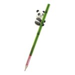 Crayon � papier - legami - panda i love bamboo - hb - vert - mixte