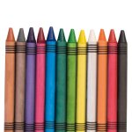 Crayons pastel - topwrite - 12 couleurs - cire - mixte - a partir de 3 ans
