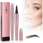 Crayon sourcils 3d tanche avec 4 pointe fourchues impermable leau longue dure tattoo brow crayon a marron ...