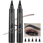 Crayon  sourcils - waterproof - 4 pointes - longue dure - noir