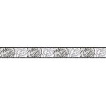 Frise murale autocollante - a. s. cration - 905024 - noir blanc gris - non - tiss - intrieur