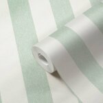 A. s. creation attractive 2 390292 papier peint intiss� rayures 10. 05 x 0. 53 m vert