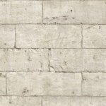 A. s. creation pop. up panel 3d 368471 papier peint adh�sif pierre brique 0. 52 m x 2. 5 m beige