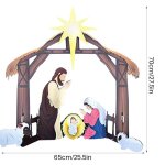 Crèche dextérieur ensemble de noël de la sainte famille jeux de noël plein air crèche pour décoration ... Crèche dextérieur ensemble de noël de la sainte famille jeux de noël plein air crèche pour décoration ...