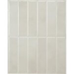 Cr�dence adh�sive pour cuisine et salle de bain sticker carrelage mural carreaux blanc - gris autocollants ...