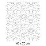 Crdence arabesk adhsive autocollant sticker - fond de hotte - 60 x 70 cm