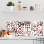 Crdence bisknight adhsive autocollant sticker - fond de hotte - 120 x 50 cm