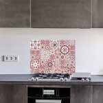 Crdence bisknight adhsive autocollant sticker - fond de hotte - 90 x 70 cm