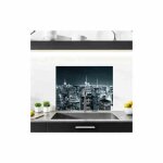 Crdence new york adhsive autocollant sticker - fond de hotte - 90 x 70 cm