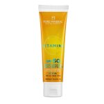 Cr�me hydratante visage spf50 - pure mineral - 100 ml - spf50 - vitamine c - min�raux de la mer morte ...