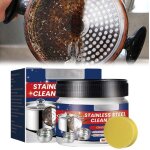 Crme nettoyante plaques cuisson & surfaces inoxnettoyant pour acier inoxydableefficace dissout la graisse ...