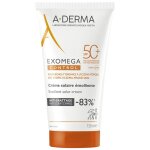 Cr�me solaire �molliente corps - a - derma - exomega control - spf50 + - 150 ml - peau fragile