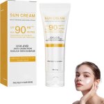 Cr�me solaire spf90 visage et corps tr�s haute protection texture l�g�re non grasse