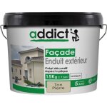 Crépi extérieur - addict - ton pierre - 15kg - acrylique - mat Crépi extérieur - addict - ton pierre - 15kg - acrylique - mat