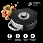 Cr�pi�re �lectrique - zyle - zy186wm - rev�tement antiadh�sif - 1000 w - 2 voyants