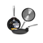 Crepiere ibili - 465222 - poele a crepes titan 22 cm fonte daluminium antiadhesif compatible avec linduction ...