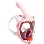 Cressi kiddy masque int�gral enfant anti - bu�e tuba dry rose / violet / blanc