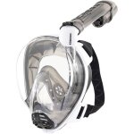 Cressi komodo masque int�gral snorkeling 180 vision anti - bu�e s�r co2 tuba dry taille m / l blanc / ...