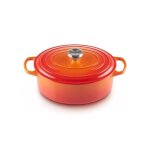 Le creuset - cocotte en fonte Émaillée volcanique 40cm Le creuset - cocotte en fonte Émaillée volcanique 40cm