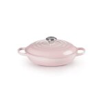 Faitout en fonte Émaillée - le creuset - shell pink - 26cm - tous feux - idéal pour mijoter Faitout en fonte Émaillée - le creuset - shell pink - 26cm - tous feux - idéal pour mijoter