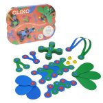 Crew pack clixo - bleu / vert - gipsy toys - jeu de construction magn�tique flexible durable et imaginatif ...
