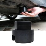 Cric bloc en caoutchouc bloc de support en caoutchouc mercedes - benz voiture sp�cial noir