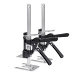 Cric � bras 2pcs - duoku - l�ve meubles portes plaques - avec capacit� 150 kg - outil de levage manuel ...